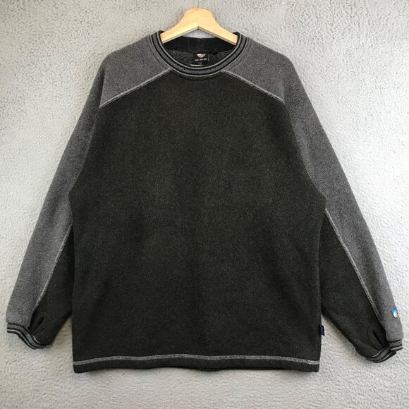 Vintage Alf Clothing Kuhl Sweater Alfpaca Fleece Pullover size M